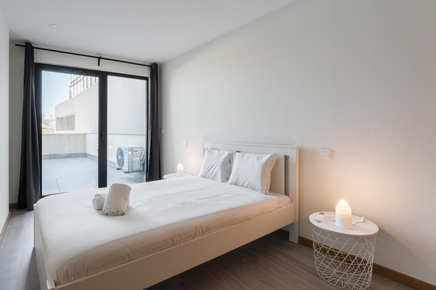 شقة Guestready - Sleek Monochromatic In Bonfim بورتو المظهر الخارجي الصورة
